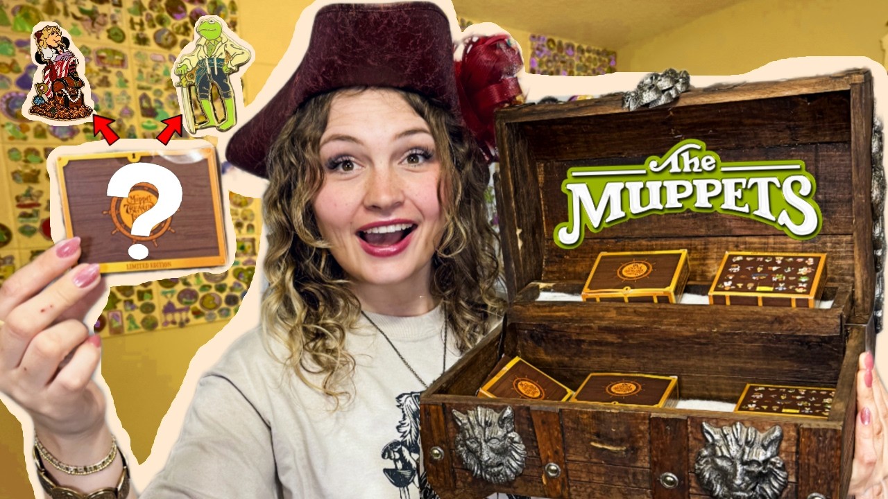 Can We COMPLETE a Muppets Treasure Map of Disney Pins with 14 Boxes? | Mystery Pin Unboxing