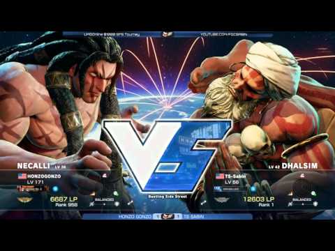 SF5 @ UMGGaming Tourney #1 - HonzoGonzo (NE) vs TS Sabin (DH) [720p/60fps]