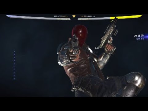 Red Hood High Damage Combos | Injustice 2