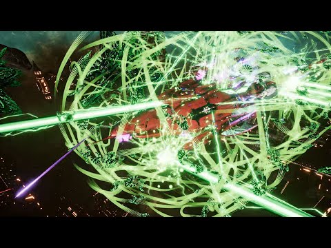 Necrons vs Craftworld Aeldari - Skalgrim Mod - Massive Battle - Battlefleet Gothic Armada 2