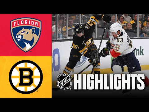 NHL Highlights | Panthers vs. Bruins | October 21, 2025
