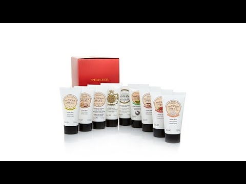 Perlier 9piece Honey Mini Hand Cream Kit
