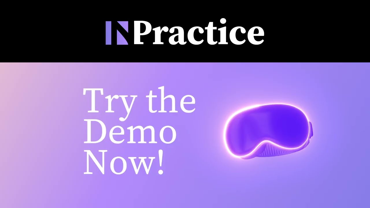 InPractice VR experience preview