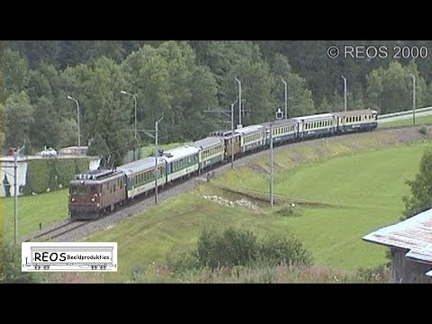 2000-07 [SDw] BLS Ae 4/4 in the summer of 2000 - Super sound & close up in Spiez & Zweisimmen