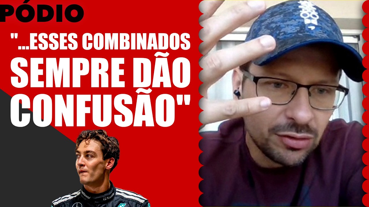 O "ESTRESSE" da MERCEDES no fim do GP da Holanda