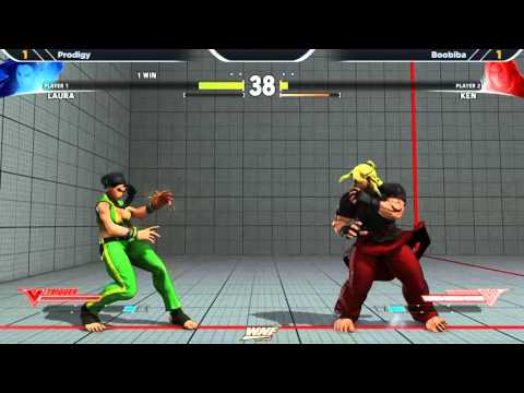 WNF SFV - Off Season 1.2 - Prodigy (Laura) vs Boobiba (Ken)