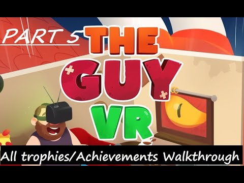 The Guy VR (Suicide guy) - 100% Platinum Walkthrough Part 5 - All trophies/Achievements.