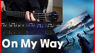 Download lagu Alan Walker, Sabrina Carpenter & Farruko - On My Way [Bass cover] ( Tab) mp3
