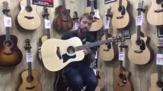 Video thumbnail for Taylor 110e Electro Acoustic Guitar by ST Audio