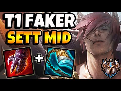 T1 Faker SETT vs IRELIA [ MID ] Patch 11.10 Ranked Korea ✅