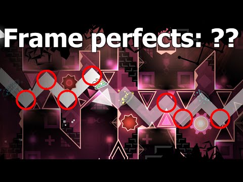 Oblivers with Frame Perfects counter — Geometry Dash