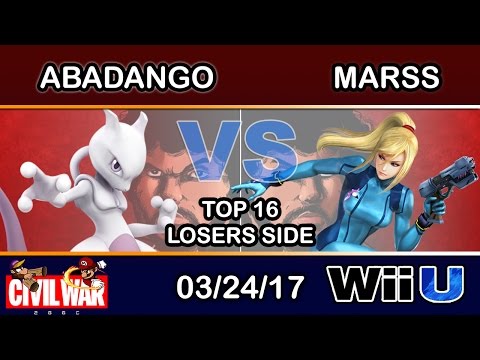 2GGC: Civil War - LG | Abadango (Mewtwo) Vs. DNL | Marss (Zero Suit Samus) Losers Top 16