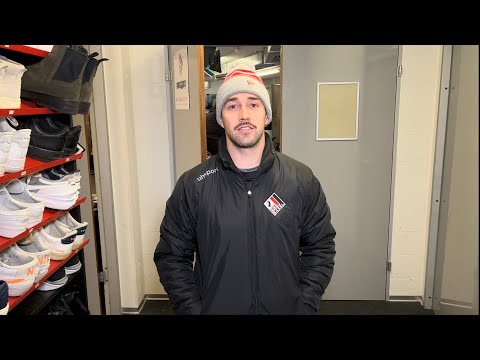 Spielvorbereitung mit Sandro Brügger, 4. Folge des EHC Basel behind the scenes