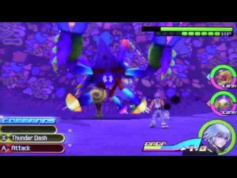 Kingdom Hearts 3D Dream Drop Distance (English!) Part 88 Char Clawbster - Secret Link (Riku).mp4