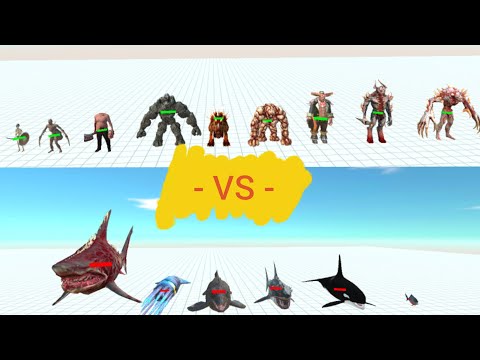 Infernals vs Aquatics - Animal Revolt Battle Simulator - ARBS