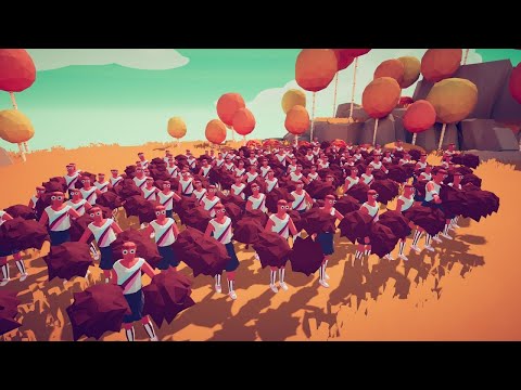 Ranged Units with 100x Cheerleaders VS Mammoth | Totally Accurate Battle Simulator | #tabs