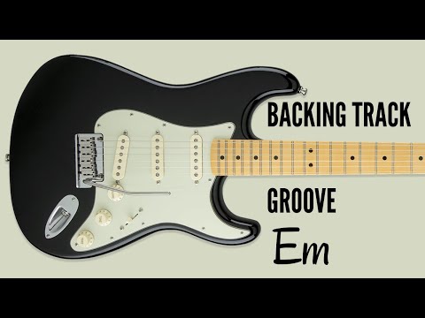 Backing track Groove Em/Base para improvisação
