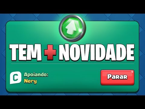 O Clash Royale ATUALIZOU e TEM + NOVIDADE!