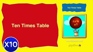 Kidzone - Ten Times Table