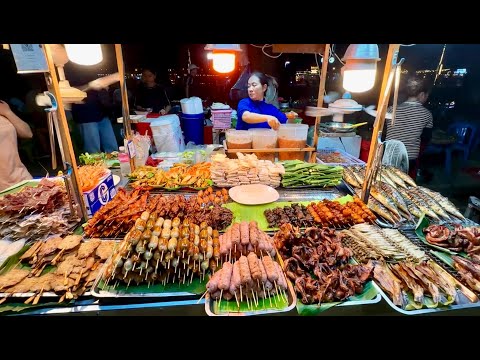 Night Street Food Compilation In Siem Reap - Cambodian Street Food
