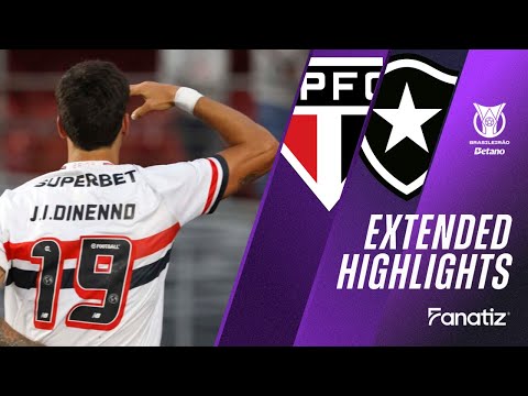 Sao Paulo vs Botafogo 1-0 | Game Highlights | #Brasileirao2025
