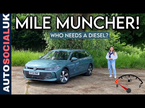 Can a petrol replace Diesel? 2024 Volkswagen Passat Review UK 4K