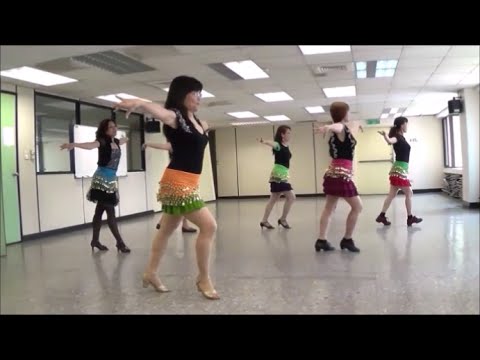 La Muchachita Cha Cha｜Line Dance by BM Leong｜Demo & Walkthrough｜香格里拉恰恰｜含導跳