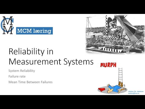 MCM læring - Failure rate and system reliability