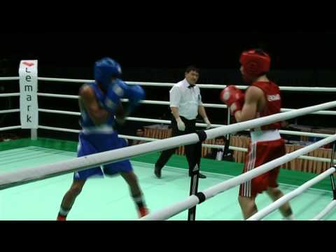 Light Welter (64kg) - Seminfinal - Joshua KELLY (ENG) vs Kevin BROWN (CUB)