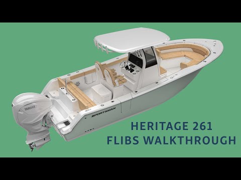 2023 Sportsman Heritage 261 Center Console in Perry, Florida - Video 1