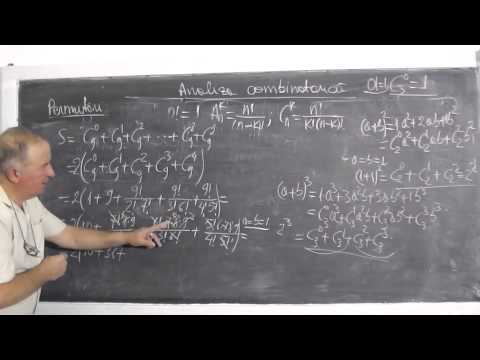 3/3 Lectia 346 - Permutari Aranjamente Combinari - Analiza Combinatorica pe intelesul tau - Clasa 10