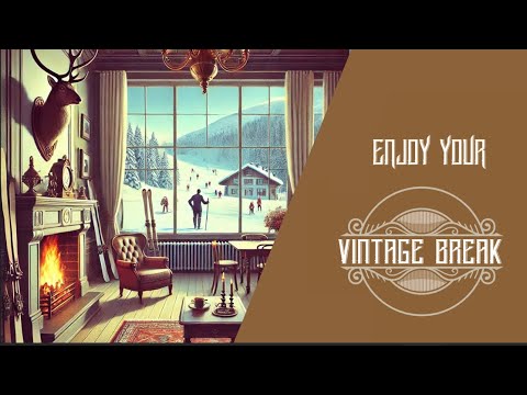 Elegant Winter Escapes ❄️ | 1930s Nostalgic American Jazz For Luxury Vacations | 1 Hour