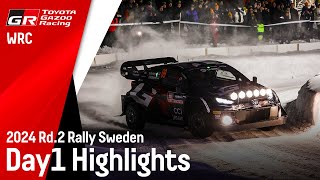 TGR-WRT 2024 Rally Sweden: Day 1 Highlights
