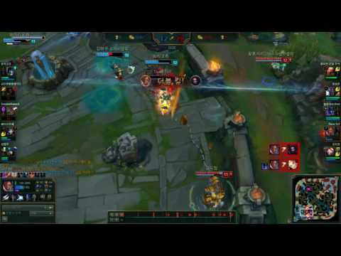 Lucian 1vs5 - Penta Kill - Ranked Korean #Kogˆmaw LCK