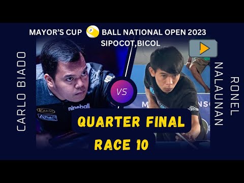 Quarter Finals | Carlo Biado VS Ronel Nalaunan A.K.A Toto Aklan Race 10