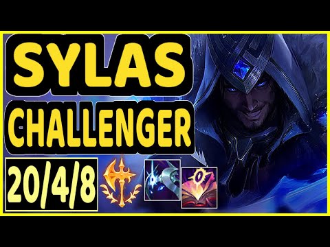 SERTUSS (SYLAS) - 20/4/8 KDA MID CHALLENGER GAMEPLAY - EUW