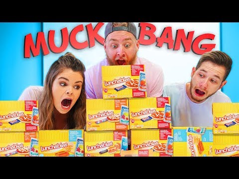 GIANT LUNCHABLES MUCKBANG!! Video
