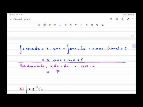 Cálculo 2 - Aula 13 - Integração por partes - parte 1