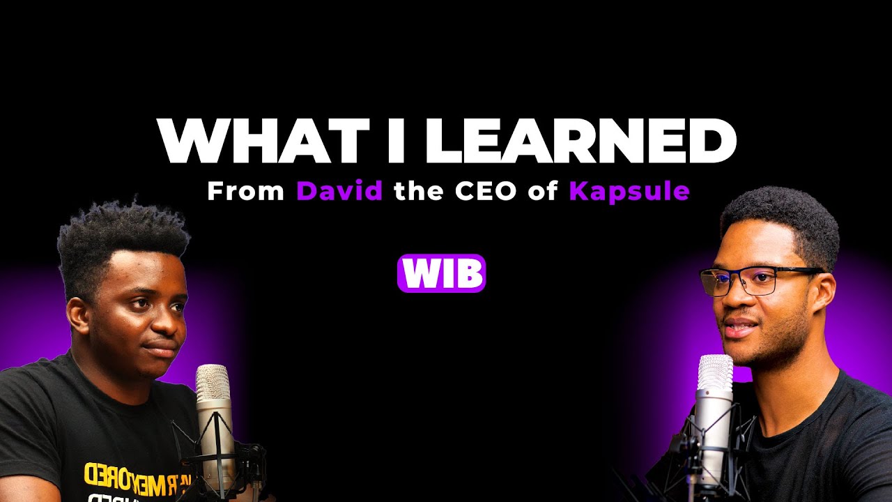 What I Learned from David Chen: Co-Founder of Kapsule