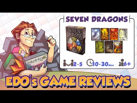 Edo's Seven Dragons Card Game Review