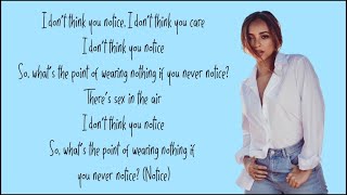 Little Mix - Notice (Lyrics)