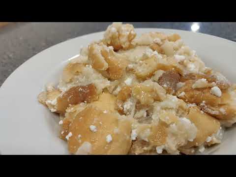 Zaboravljeni starinski dorucak!Popara! Stale bread porridge!