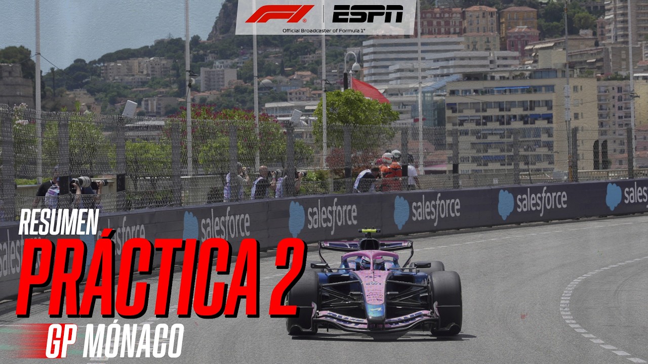 FERRARI COMENZÓ PISANDO FUERTE EN MÓNACO | FRANCO FUE 15° TANTO EN LA FP1 COMO EN LA FP2 | RESUMEN