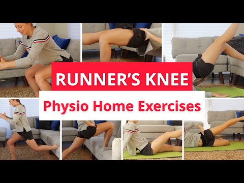 RUNNER'S KNEE: Physiotherapy Home Rehab Exercises