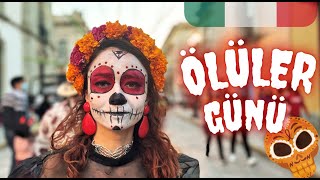 Meksika'da Ölüler için FESTİVAL YAPIYORLAR! Ölüler Günü Festivali, Makyaj