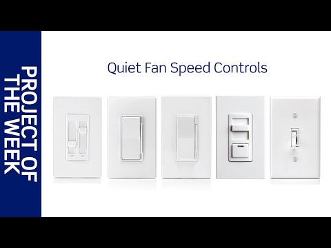 Leviton Humidity Sensor Fan Control - Automatic Bathroom Fan Switch With Timer Settings