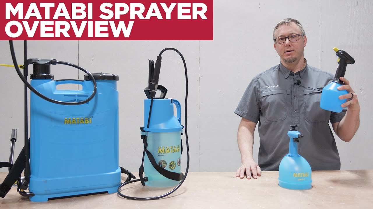 Exploring Matabi Sprayers - Berry & Evolution Sprayer Overview