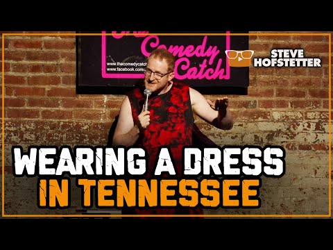 Comedian Wears a Dress To Protest TN Law - Steve Hofstetter