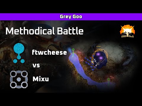 Grey Goo: ftwcheese (Goo) vs Mixu (Beta) - Methodical Battle