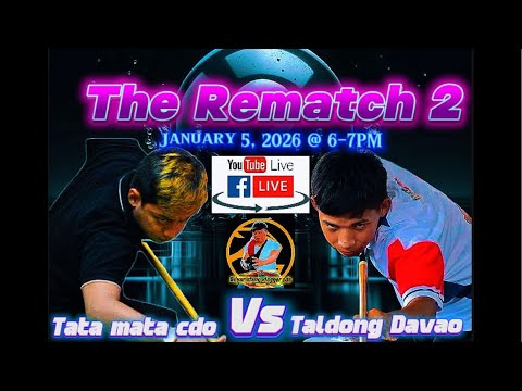 Jason Sentillas "Tata Mata cdo" 🆚 Taldong "Pocketing" Davao The Rematch MG BET 110K